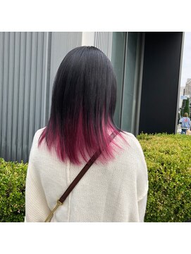 ボックスミコ(Box mico.) ピンクインナー×レイヤーカット