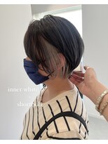 トリート 市川店(TREAT) インナーカラー×ショートボブ_市川
