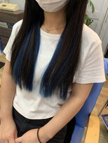 美容室 ダン エクセルシア(Dan)&nbsp;ブルーが可愛いエクステ