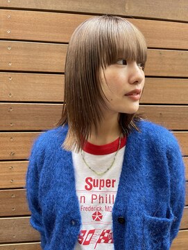 キャバノン(CABANON) マッシュウルフ　重めバング