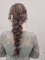 エフェ(effet)&nbsp;お上品なプリンセス編み込みおろし