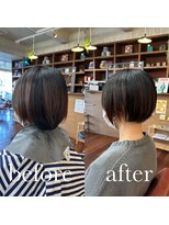 スミカ(sumica)&nbsp;#ミニボブ #前下がり #刈り上げ女子