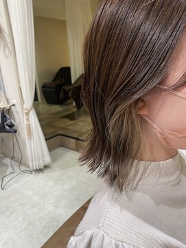 フレーム へアアンドトリートメント 天王寺北口店(FRAME) イヤリングカラー