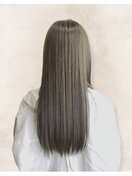 ヘアープロデュース ラピセット 松山(Lapset) 大人可愛い艶カラーカーキベージュブラウンくすみカラーアッシュ