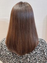 コーエン(cowen) 大人かわいい☆ツヤ髪ストレートロブ♪/縮毛矯正