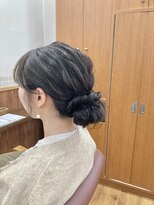 トップヘアー 中庄店(TOP HAIR fuapua) ナチュラルシニヨン『Nao』