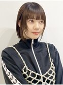 ◎ミニボブ縮毛矯正ショートボブストレートパーマ