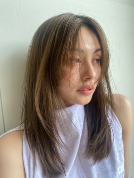 ローレンアオ(LOREN AO) ダブルカラー/ベージュカラー/オリーブ/マロンベージュ/