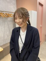 アマーク(a mark)&nbsp;【住野 桃香】肌馴染みのいいmilk tea beige