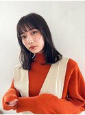 ふんわり内巻きロブ/韓国/くびれレイヤー/くびれ巻き［花小金井]