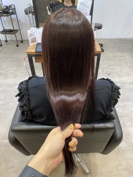 アールヘアー(ar hair) 【三浦直美】ツヤカシスカラー