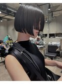 bibito 小顔になるしかないモードボブ　黒髪ショート