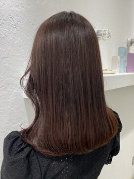 ビューバイネオリーブ 用賀店(Beau'r by neolive) 黒髪ボブルフネビージュ小顔ワンレン《用賀》