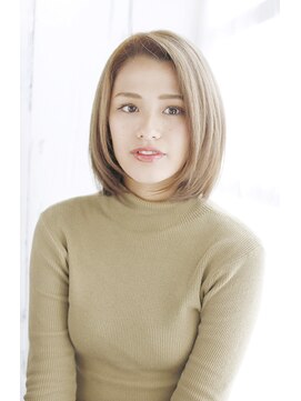 シュシュット(chouchoute) メルティカラー髪質改善ウェーブミディアム似合わせカット/074