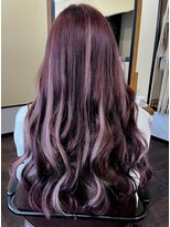 リピュア(Re:PURe)&nbsp;**ハイライト風バイオレットアッシュシールエクステ**