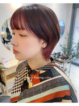 キビト(kibito) フェイスフレーミング×マッシュウルフ