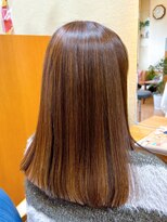 ヘアーボー ラーラ(hairbeau L'ala)&nbsp;ハイライト&オレンジブラウン