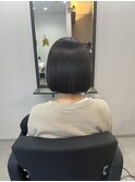 髪質改善ストレートBob