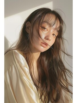 ラナ 新宿(lana) ロング/シースルーバング/似合わせ/【lana hair新宿】