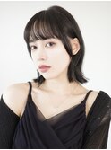 韓国風外ハネボブ.レイヤーボブ.ボブウルフ.ハッシュカット