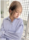 20代30代40代/大人女子ストレートヘア/レイヤーボブ
