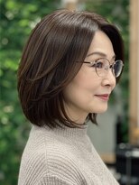 アイ スタイル 大竹店(I STYLE)&nbsp;50-60代にオススメ★知的エレガントボブ