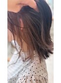 シアーベージュインナーアプリコットオレンジ
