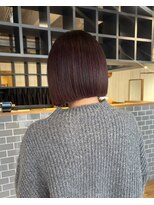 アンフェイス(ann FACE)&nbsp;切りっぱなしボブ