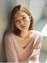 ロッソ ヘアアンドスパ 谷塚店(Rosso Hair&SPA) 前髪顔まわりカット/外ハネボブ/丸みボブ/ショートボブ