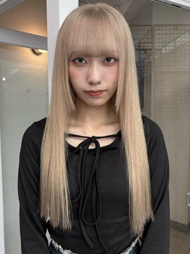 ミルクティーベージュ ／ブリーチ2回