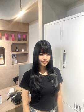 【Yucca．HINATA】大人可愛い/顔まわりロングレイヤー