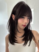 天神美容室&nbsp;ハイトーン天神大名レイヤーカットデザインカラーブリーチ