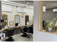 ビューティサロン ウテナの雰囲気（明るい店内です）