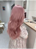 インナーカラー/トリートメント/デザインカラー/ペールピンク