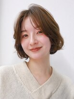 ガーデンヨコハマ(GARDEN YOKOHAMA) ボブ ミディアム グレージュ 顔まわりカット