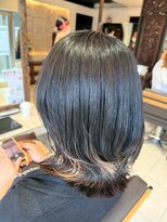 ヘアリゾート粋 ティガ 池袋店(tiga) ミディアムボブ/インナーカラー