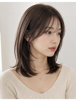 ヘアーリゾートガーデン 浅草 蔵前店(Hair Resort Garden)&nbsp;浅草/蔵前/浅草蔵前/くびれミディ/レイヤーカット/レイヤーボブ