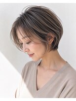 ウィールール 札幌店(WE RULE)&nbsp;40代50代/白髪ぼかし/大人ショート