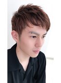 ★ビジネスシーンでもOK★ツーブロック★無造作ヘア★