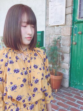 ウミヘアー(umi.hair) 柔らかボブ