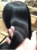 圧倒的なツヤ感ヘア