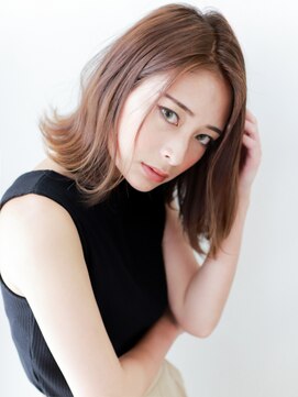 ラフィス ヘアーヴェイル 梅田店(La fith hair vail) 【La fith】ナチュラルボブ×切りっぱなし