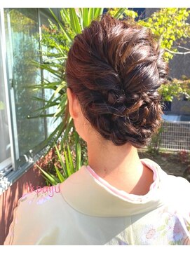 ティーケーパルジュ TK palju 国分店 ゆるふわアレンジ