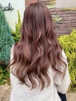 イリス バイ アルティナ 武蔵小杉店(Iris by artina)&nbsp;韓国風ロング×ペールピンク【Iris武蔵小杉】