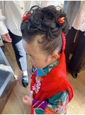 七五三　アップスタイル