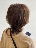 くせ毛風ニュアンス大人可愛いナチュラルソフトウルフ