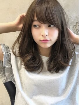 シルクレイ 吉祥寺店(Silk-lei) 大人かわいい前髪愛され小顔マロンベージュ20代30代吉祥寺