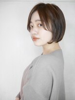 シュシュ(shushu)&nbsp;長めバング/切りっぱなしボブ【有海一生】/髪質改善