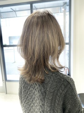 フィゼル 南堀江店(fizelle) シークレットハイライトたっぷりウルフスタイル