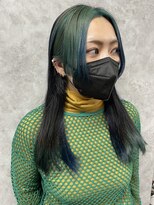 コーパル(copal)&nbsp;個性派ウルフカット × デザインカラー